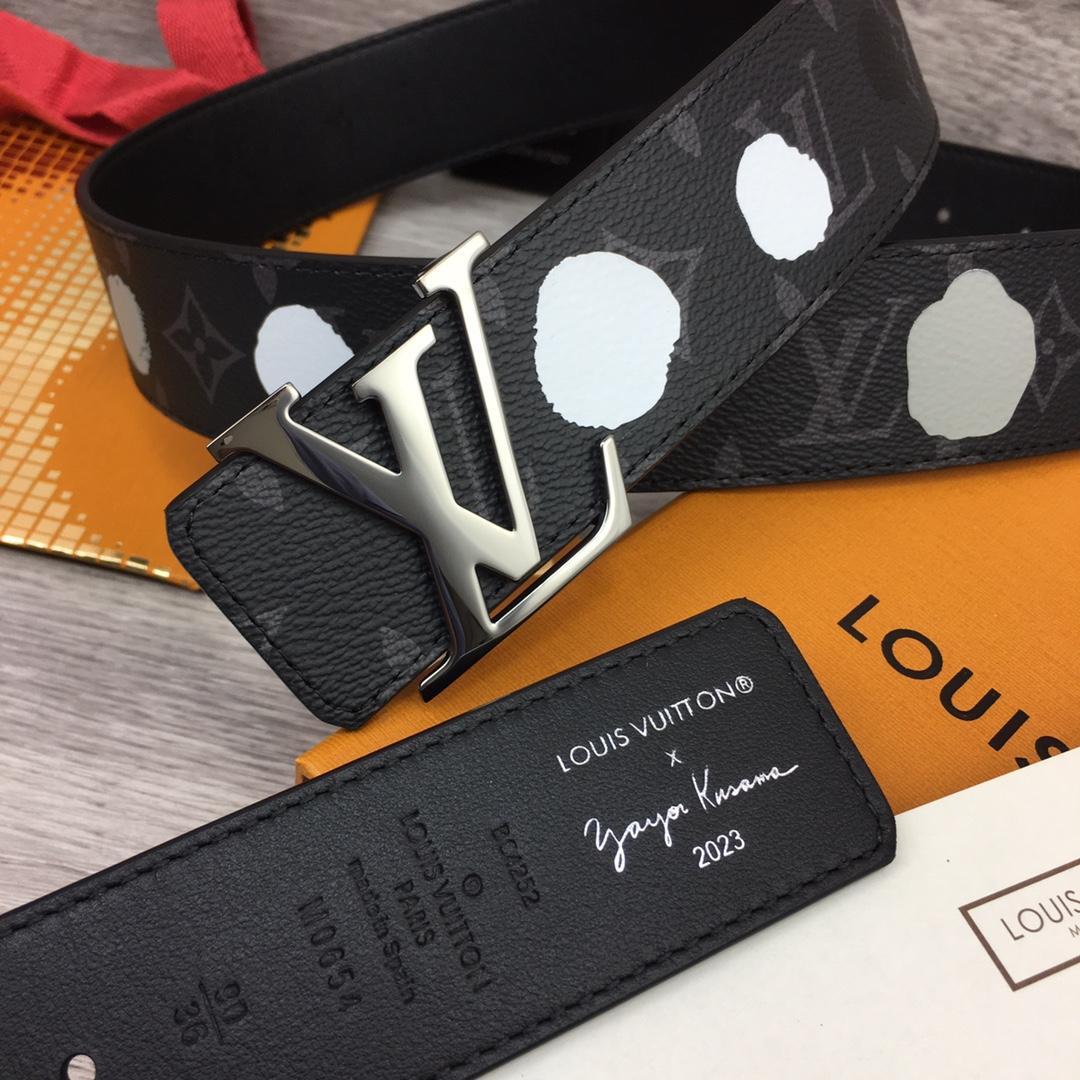 Louis Vuitton LV X YK LV Initiales 40MM Reversible Belt - FashionPlug