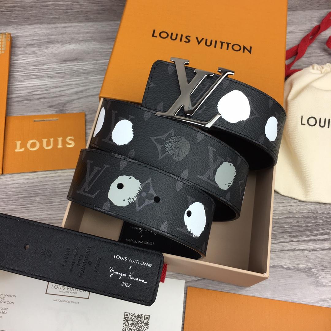 Louis Vuitton LV X YK LV Initiales 40MM Reversible Belt - FashionPlug