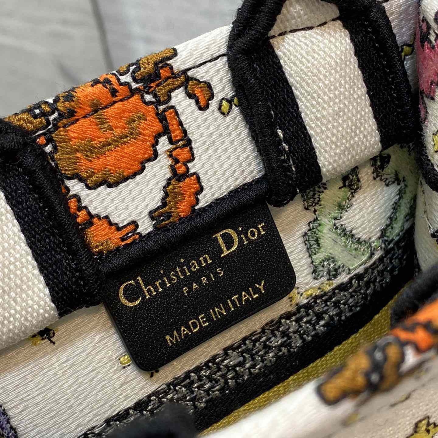 Dior Mini Dior Book Tote Phone Bag - FashionPlug