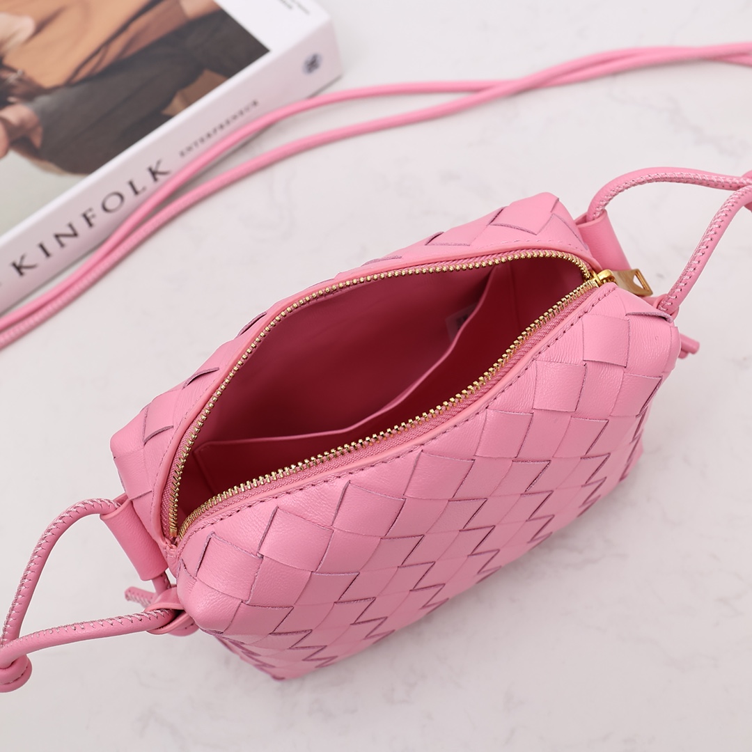 Bottega Veneta Candy Loop Camera Bag - FashionPlug