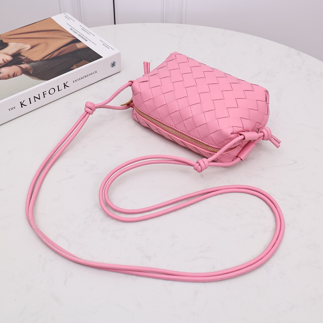 Bottega Veneta Candy Loop Camera Bag - FashionPlug