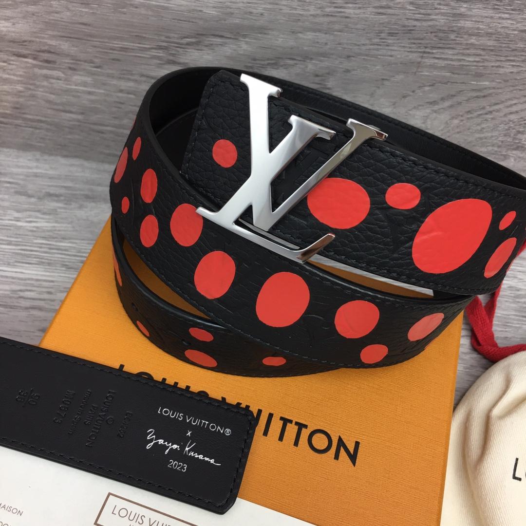 Louis Vuitton LV X YK LV Initiales 40MM Reversible Belt    - FashionPlug