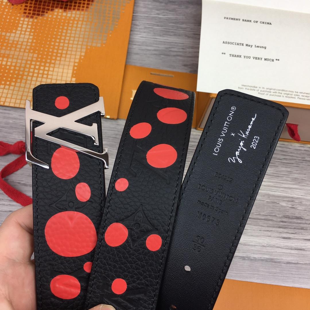 Louis Vuitton LV X YK LV Initiales 40MM Reversible Belt    - FashionPlug