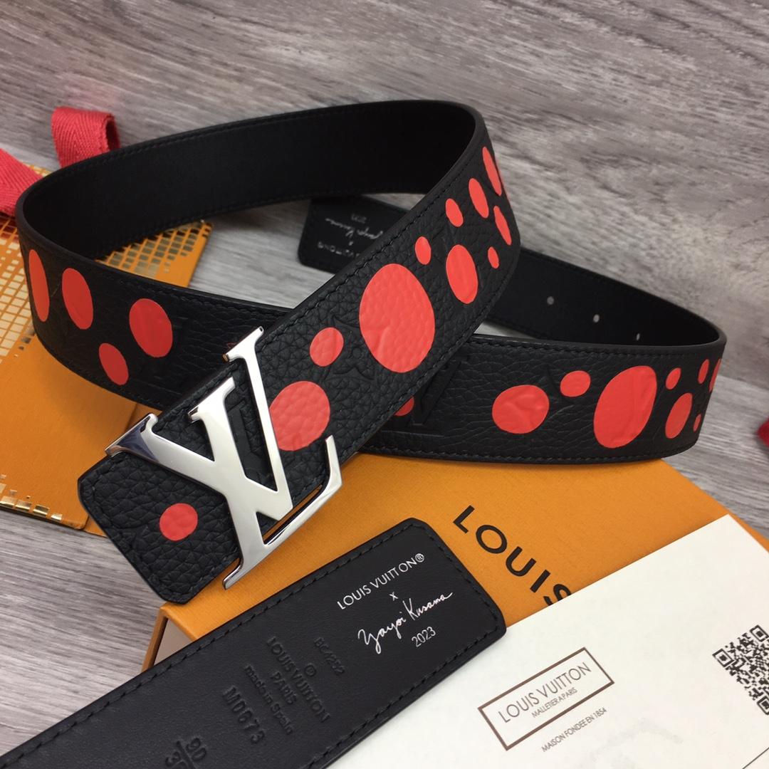 Louis Vuitton LV X YK LV Initiales 40MM Reversible Belt    - FashionPlug