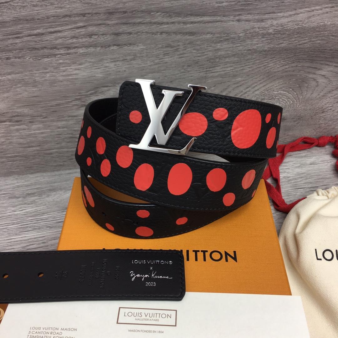 Louis Vuitton LV X YK LV Initiales 40MM Reversible Belt    - FashionPlug