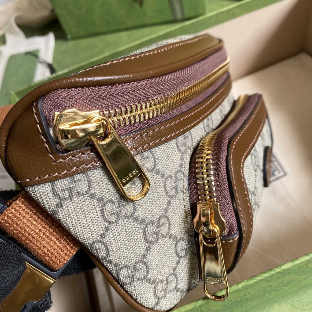 Gucci Belt Bag With Interlocking G(23x 12x 2.5cm) - FashionPlug