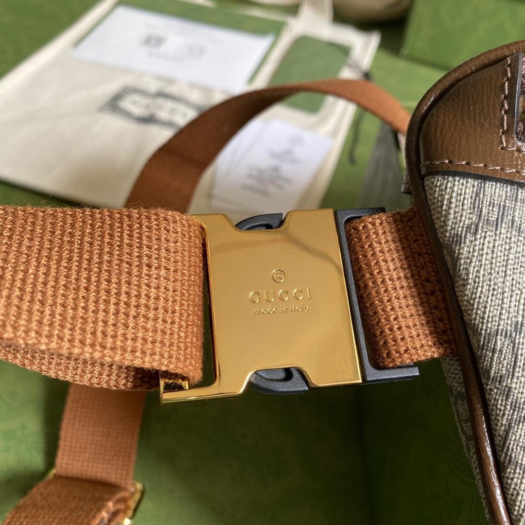 Gucci Belt Bag With Interlocking G(23x 12x 2.5cm) - FashionPlug