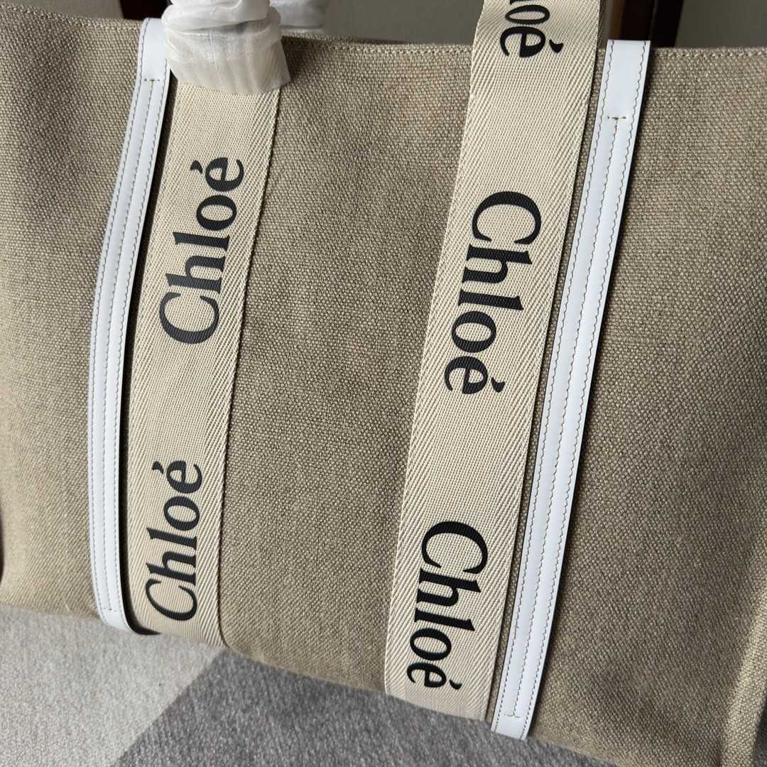 Chloe Large Woody Tote Bag(45-33-13 cm) - FashionPlug