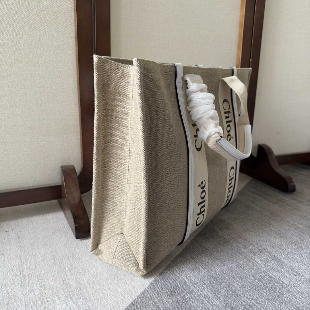 Chloe Large Woody Tote Bag(45-33-13 cm) - FashionPlug