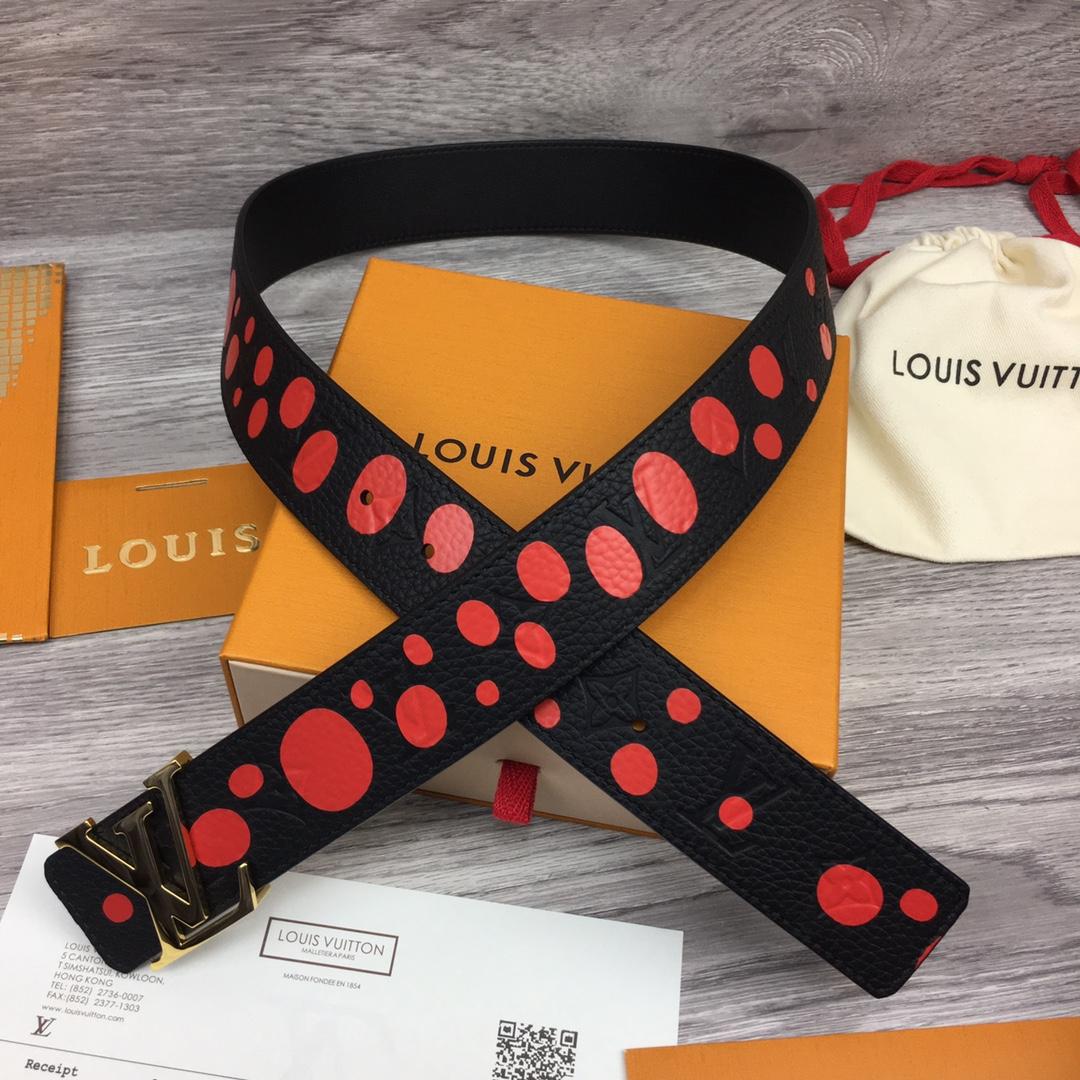Louis Vuitton LV X YK LV Initiales 40MM Reversible Belt    - FashionPlug