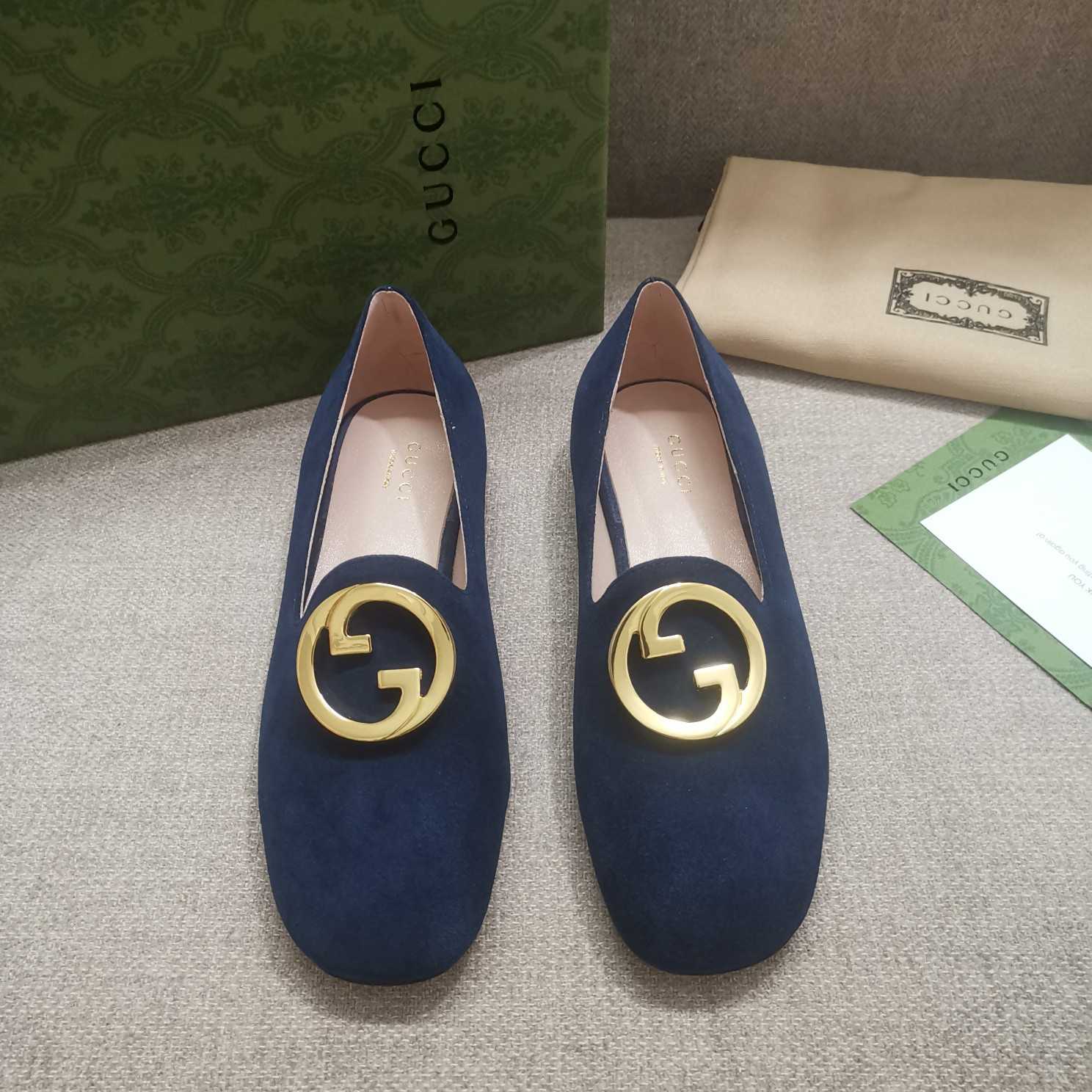 Gucci Blonde Women's Ballet Flat - FashionPlug