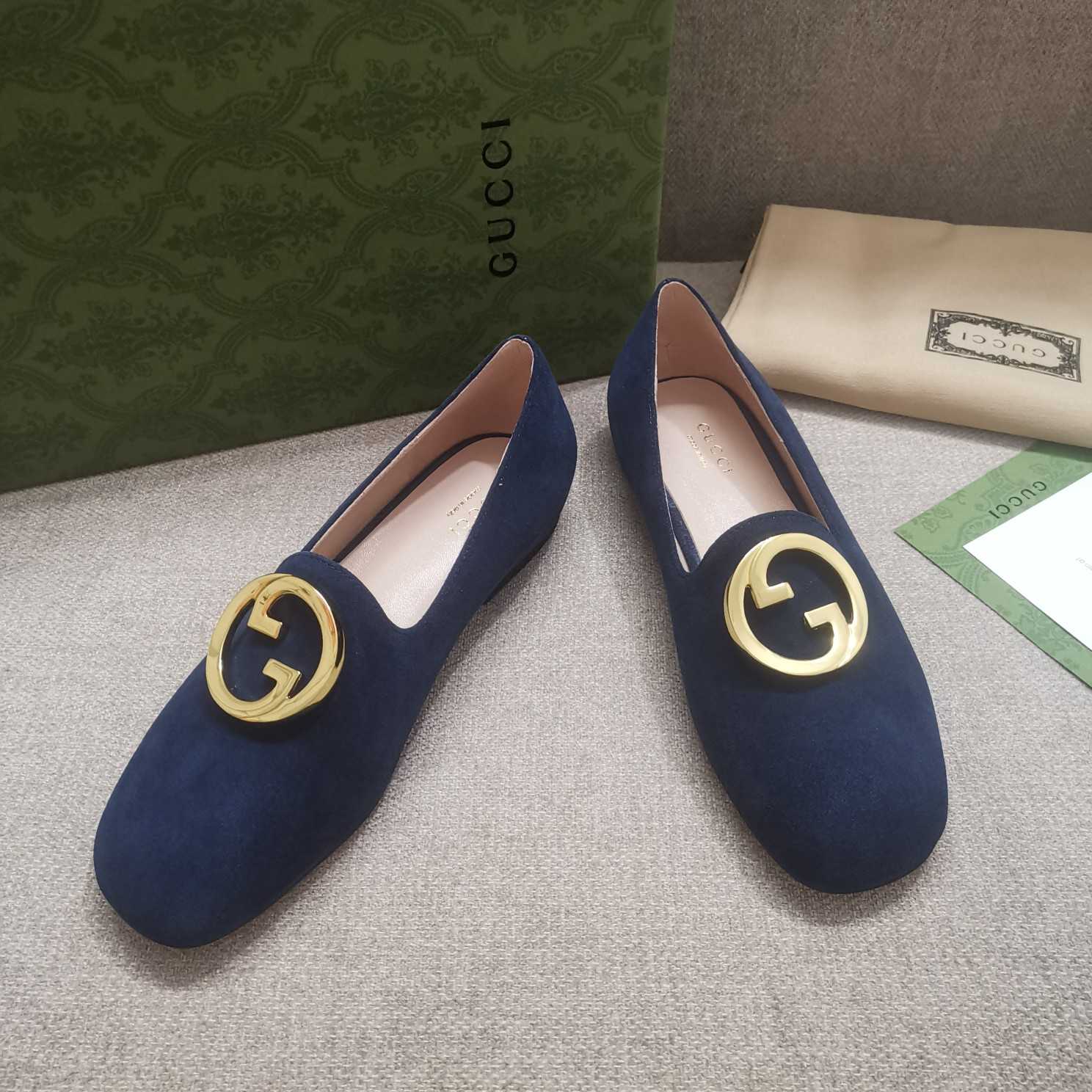 Gucci Blonde Women's Ballet Flat - FashionPlug