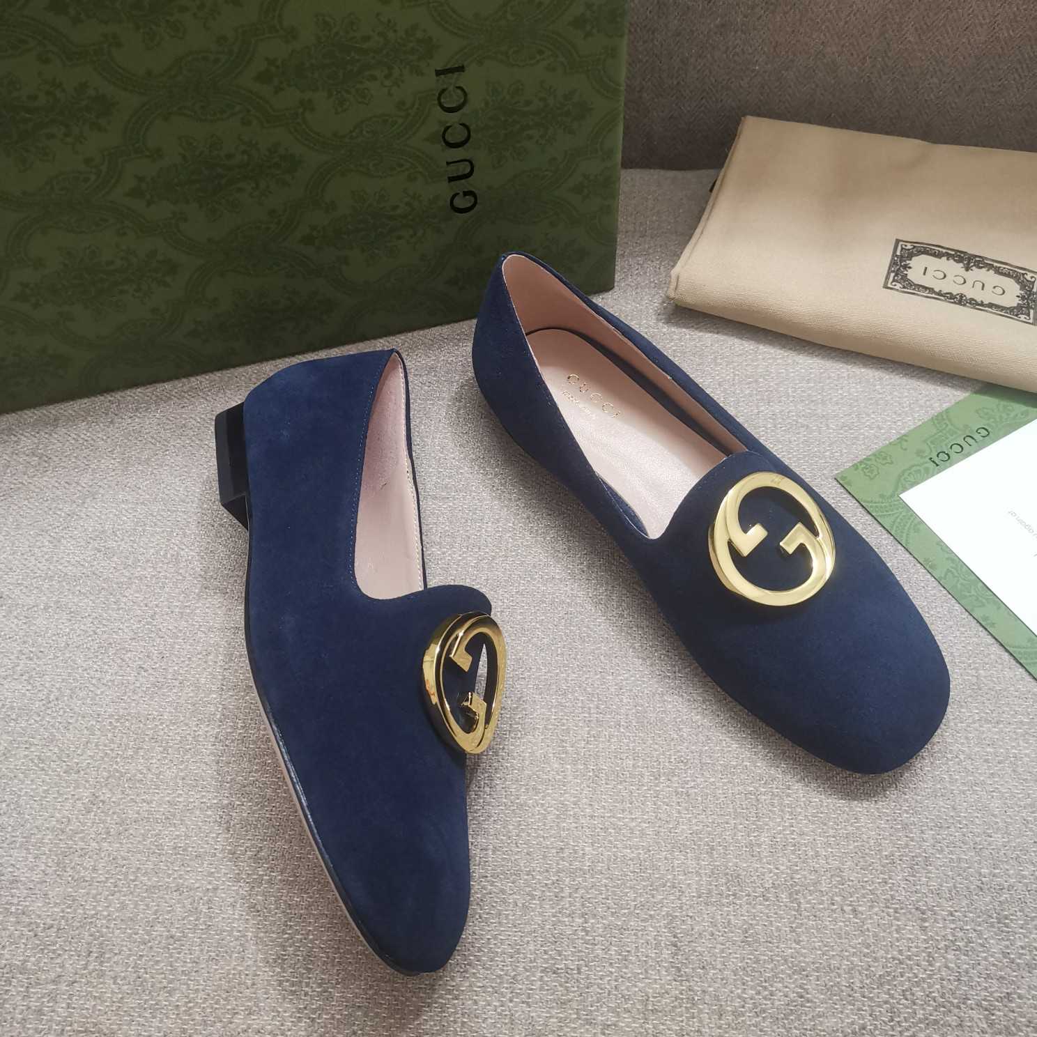 Gucci Blonde Women's Ballet Flat - FashionPlug
