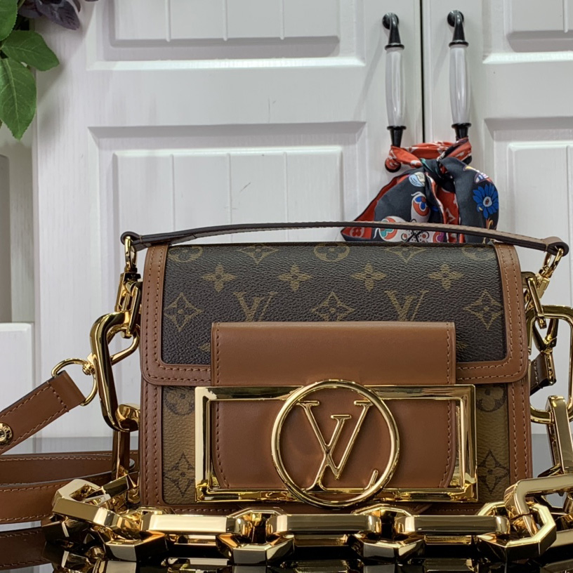 Louis Vuitton Mini Dauphine Lock XL      M46537 - FashionPlug