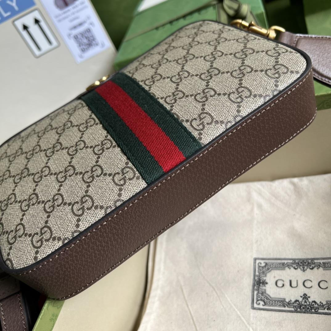 Gucci Ophidia GG Shoulder Bag(23.5-16-4.5cm) - FashionPlug