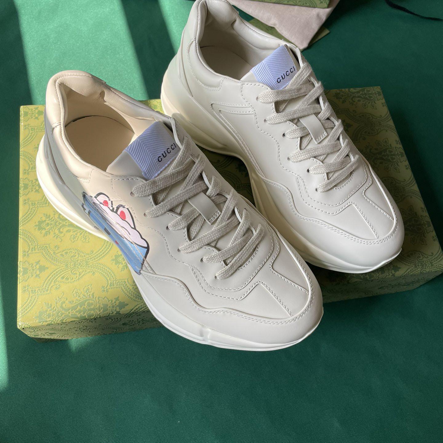 Gucci Rhyton Sneaker With Animal Print(upon uk size) - FashionPlug