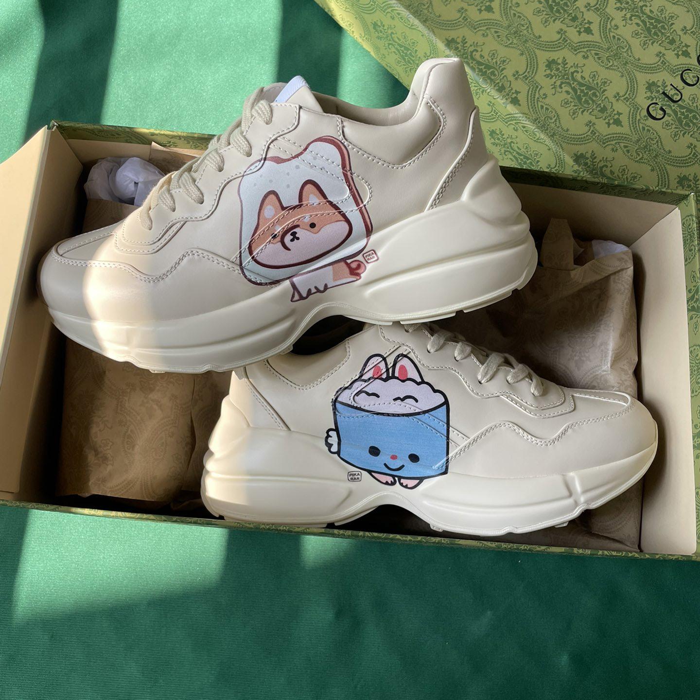 Gucci Rhyton Sneaker With Animal Print(upon uk size) - FashionPlug