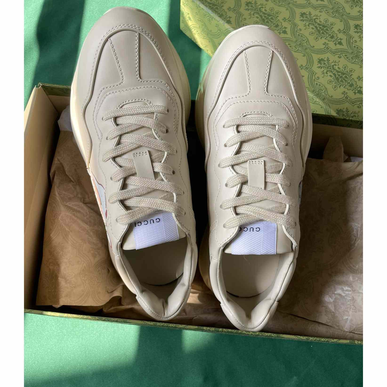 Gucci Rhyton Sneaker With Animal Print(upon uk size) - FashionPlug