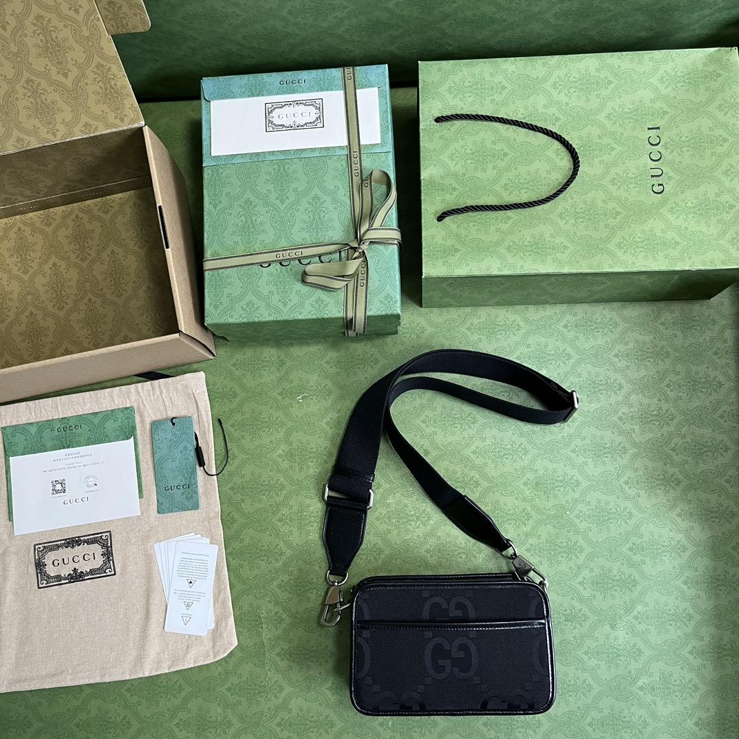 Gucci Jumbo GG Mini Bag - FashionPlug