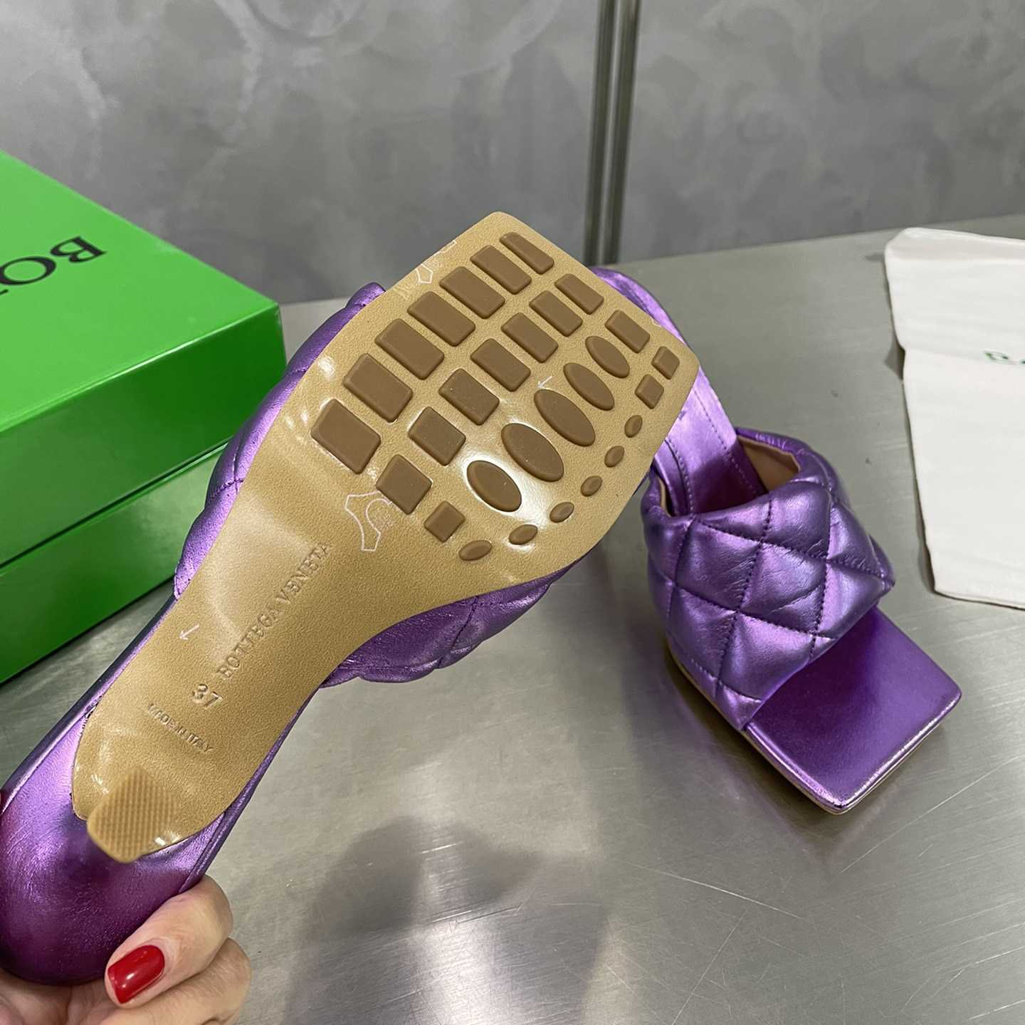 Bottega Veneta Padded Mule - FashionPlug