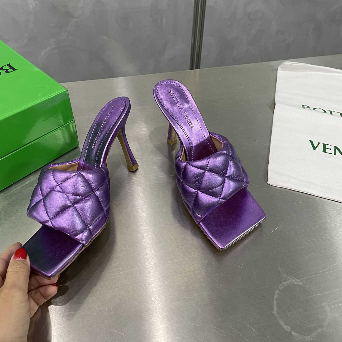 Bottega Veneta Padded Mule - FashionPlug