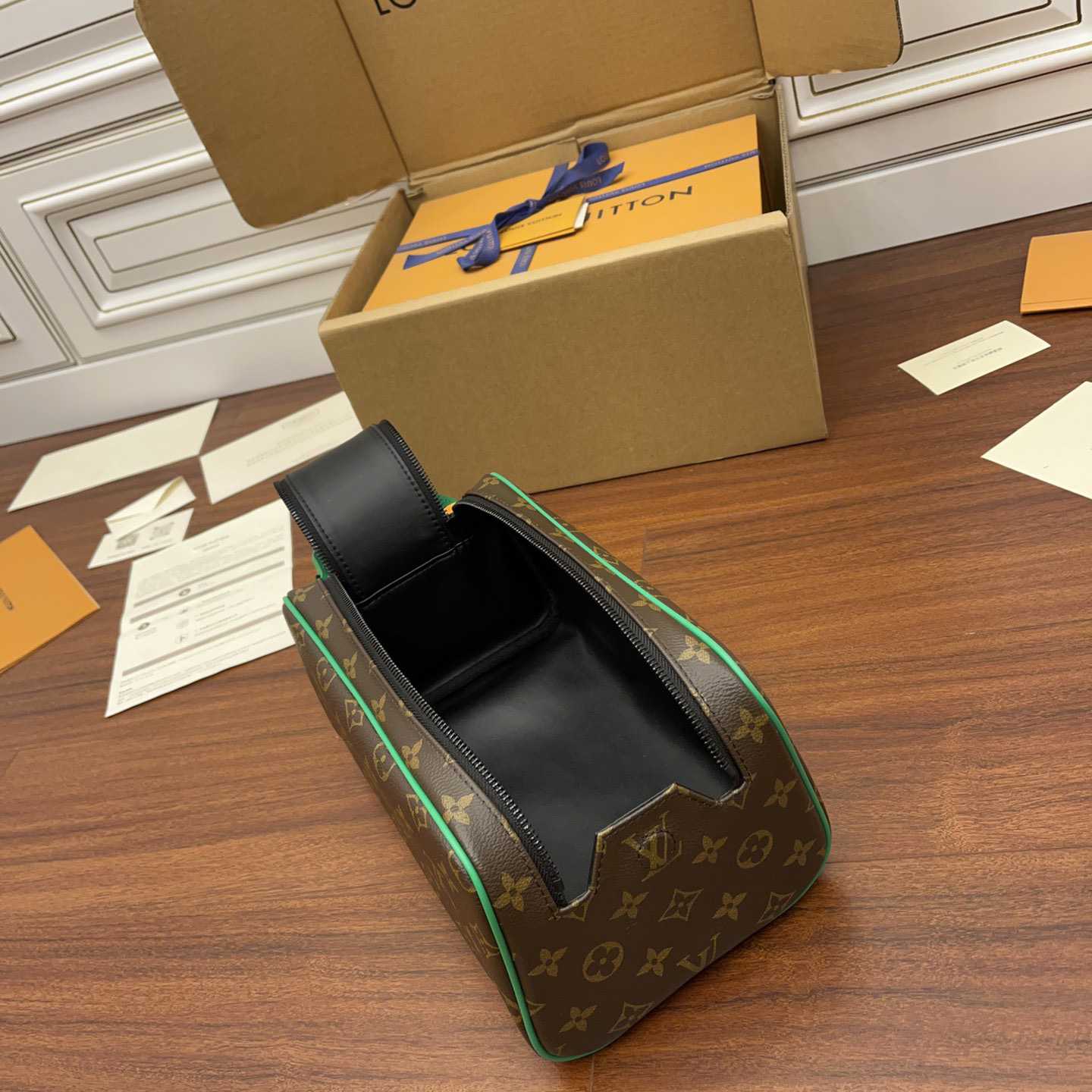 Louis Vuitton Dopp Kit Toilet Pouch   M46253 - FashionPlug