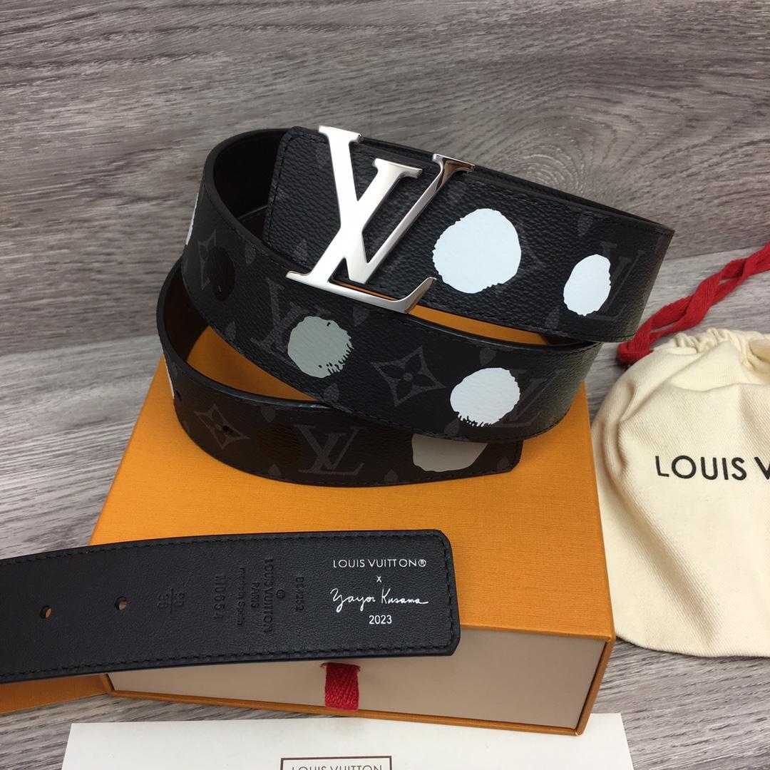 Louis Vuitton LV X YK LV Initiales 40MM Reversible Belt - FashionPlug