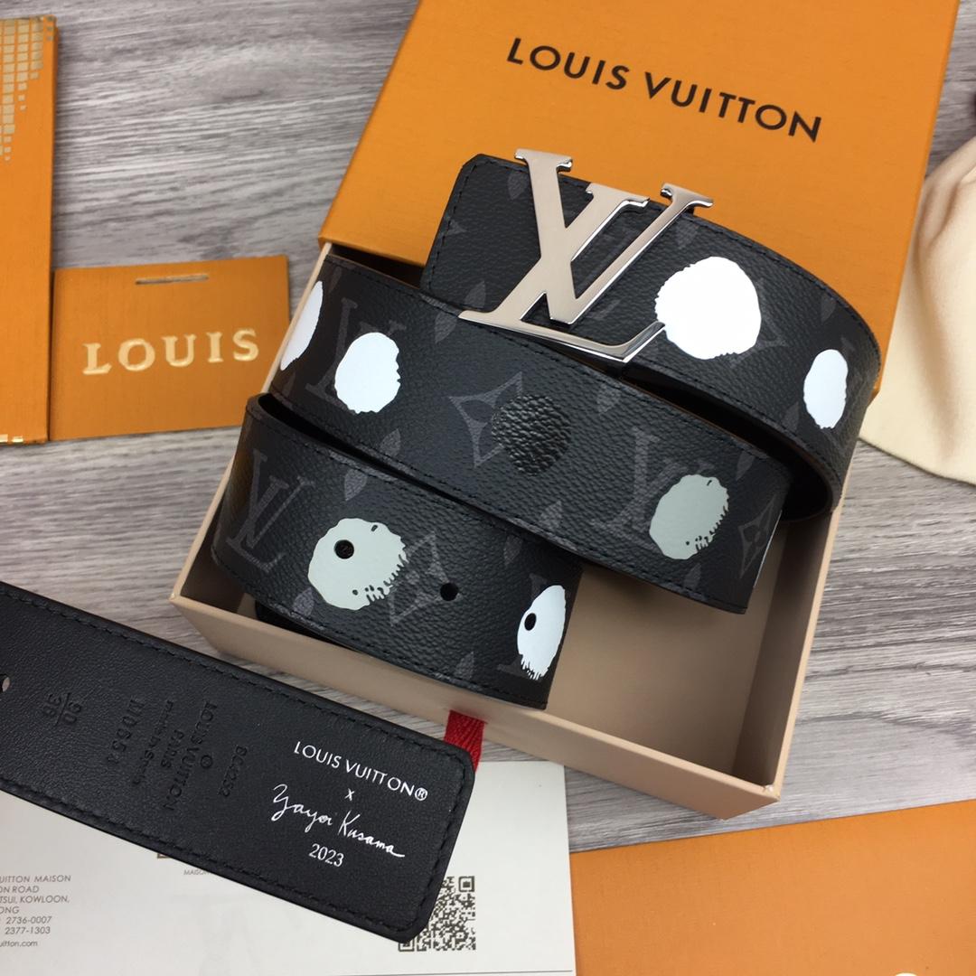 Louis Vuitton LV X YK LV Initiales 40MM Reversible Belt - FashionPlug