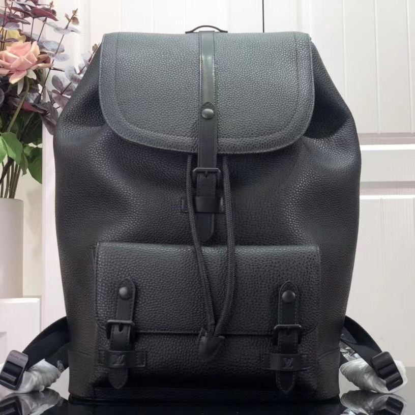 Louis Vuitton Christopher Slim Backpack (30-42-17cm)      M58644 - FashionPlug