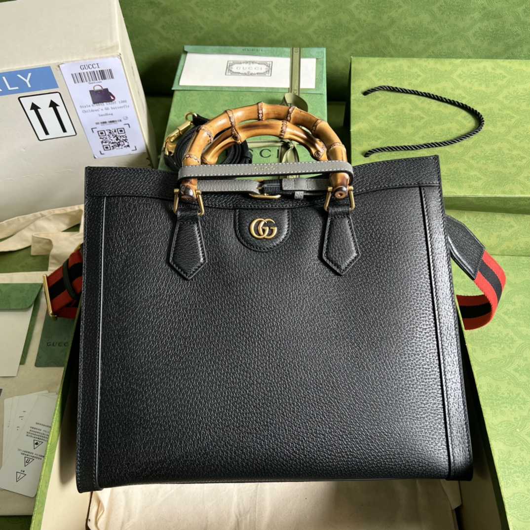 Gucci Diana Medium Tote Bag(35-30-14cm) - FashionPlug