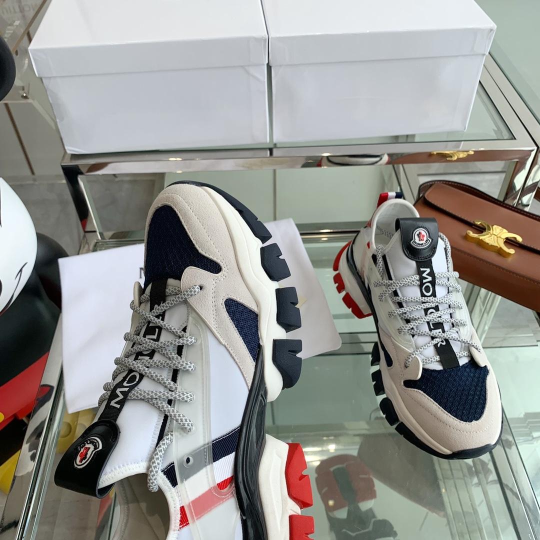 Moncler Trevor Chunky Nylon Trainer Sneakers - FashionPlug