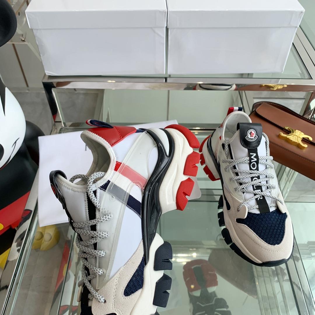 Moncler Trevor Chunky Nylon Trainer Sneakers - FashionPlug