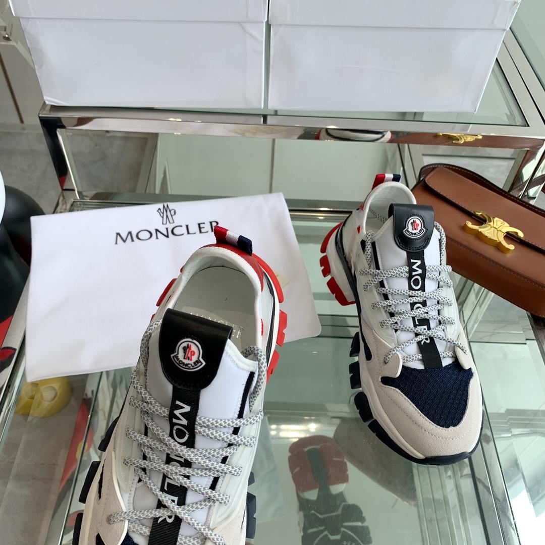 Moncler Trevor Chunky Nylon Trainer Sneakers - FashionPlug