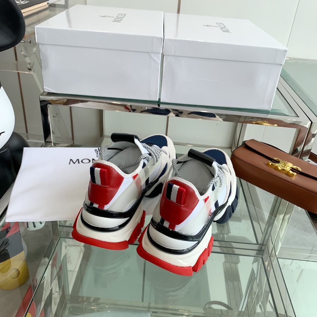 Moncler Trevor Chunky Nylon Trainer Sneakers - FashionPlug