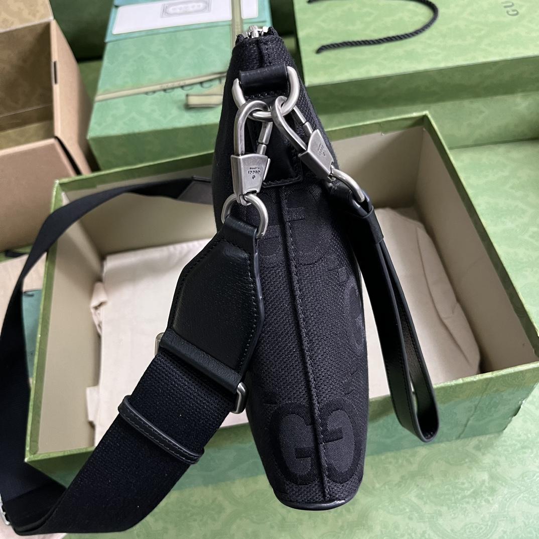 Gucci Jumbo GG Medium Messenger Bag - FashionPlug
