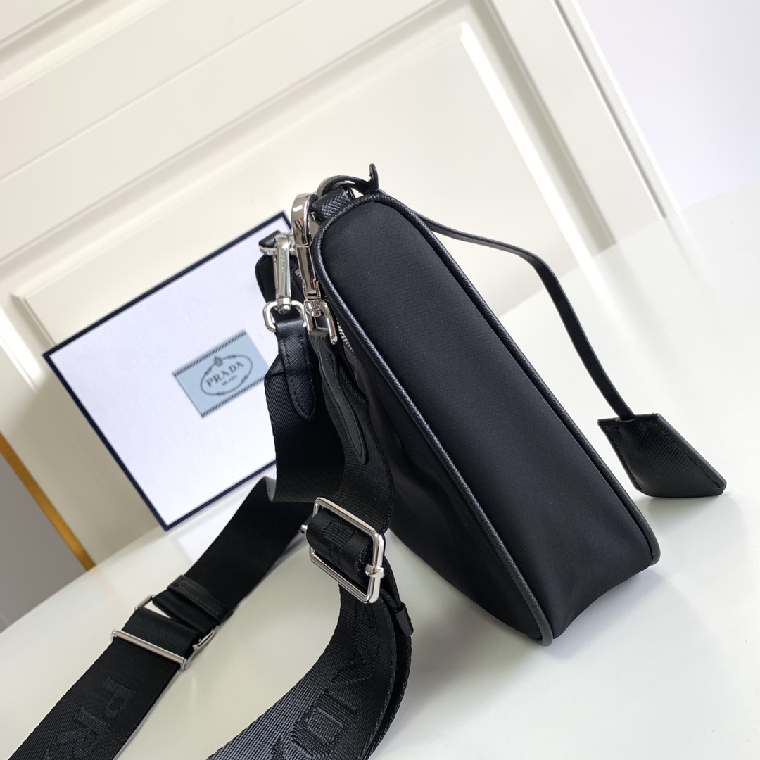 Prada Re-Edition 2005 Re-Nylon Bag(23-12-6CM) - FashionPlug