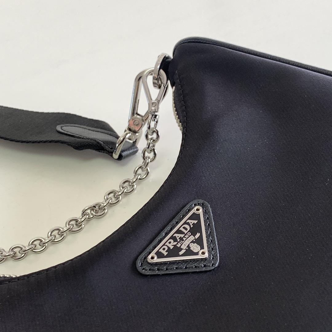 Prada Re-Edition 2005 Re-Nylon Bag(23-12-6CM) - FashionPlug