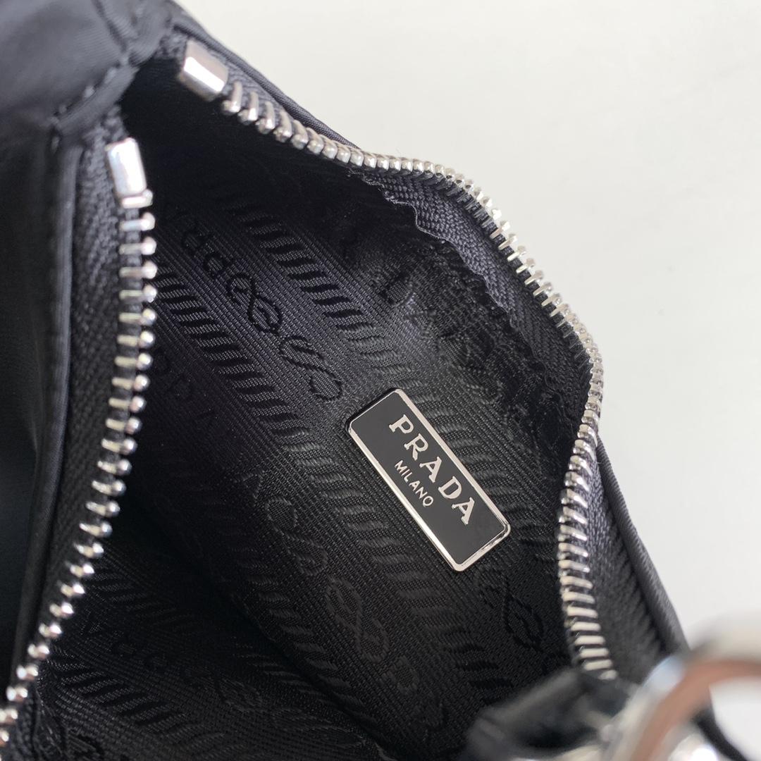 Prada Re-Edition 2005 Re-Nylon Bag(23-12-6CM) - FashionPlug
