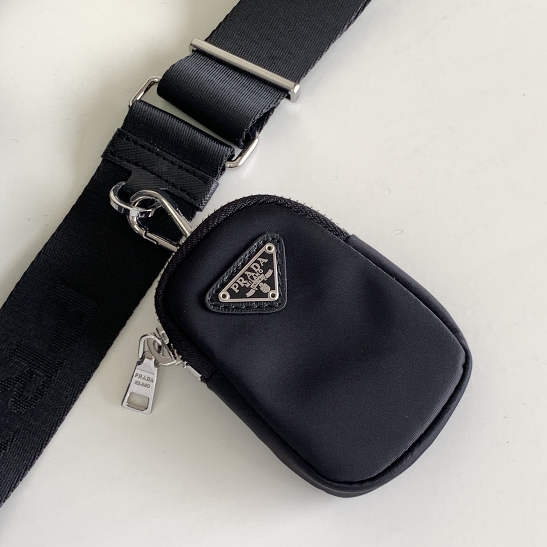 Prada Re-Edition 2005 Re-Nylon Bag(23-12-6CM) - FashionPlug