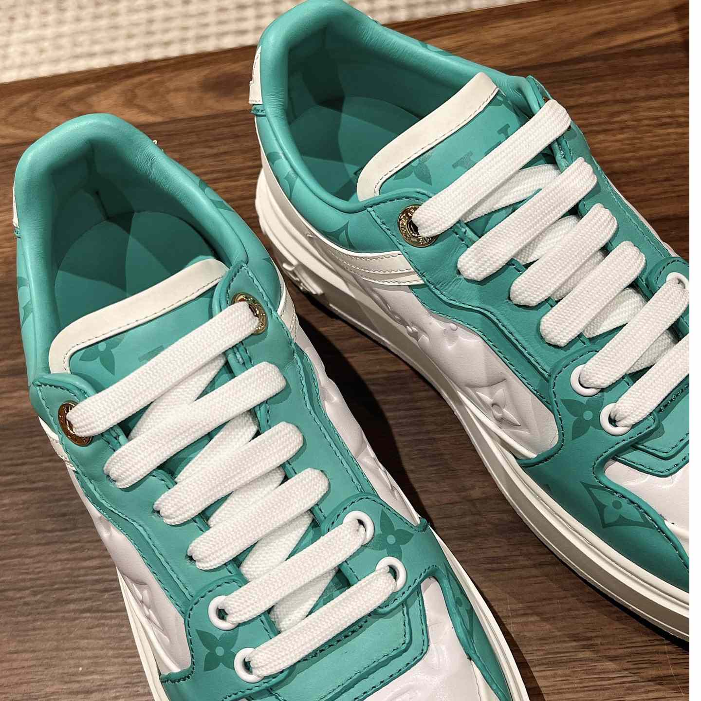 Louis Vuitton Time Out Sneaker (upon uk size)     - FashionPlug