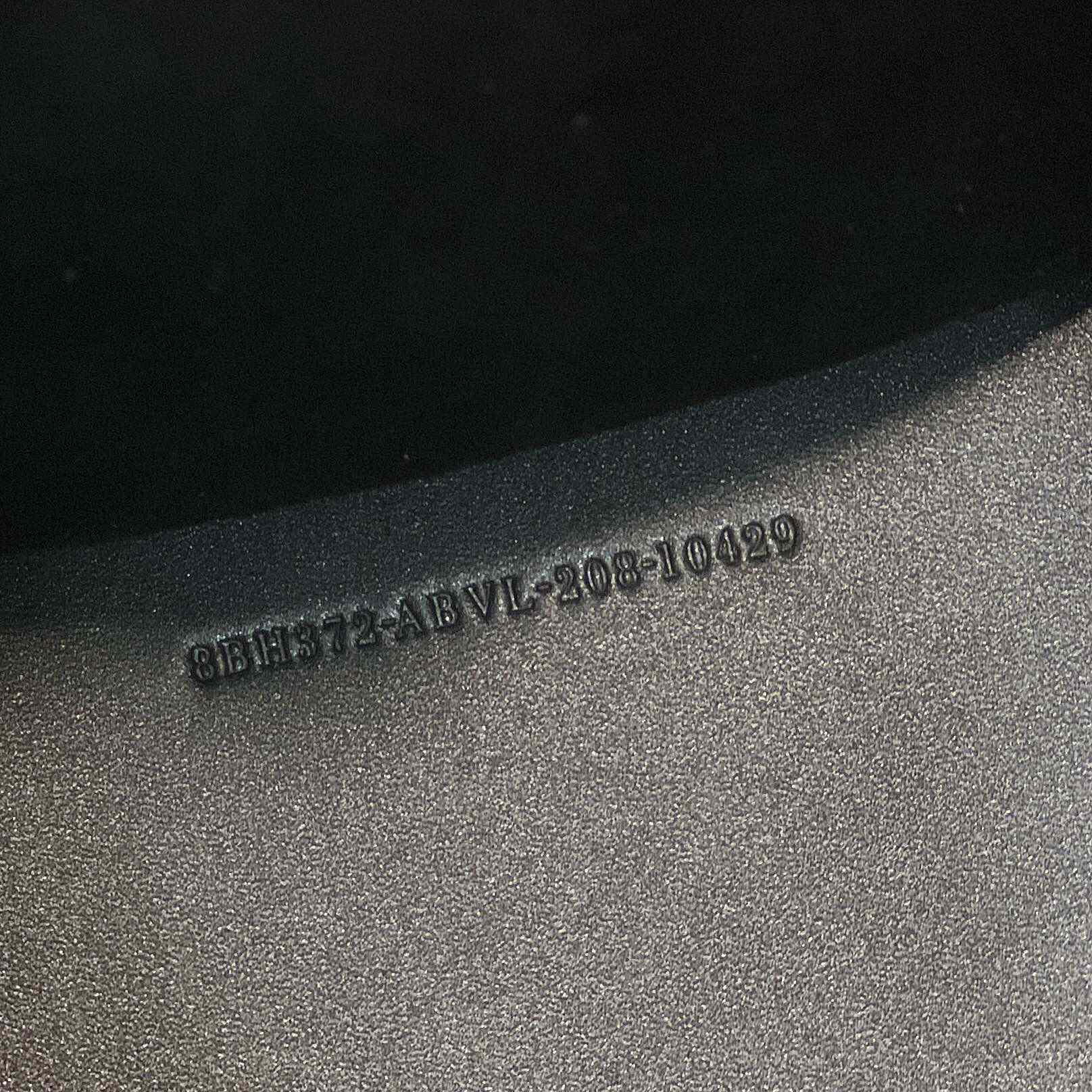 Fendi Sunshine Medium Dark Gray Leather And Elaphe Shopper - FashionPlug