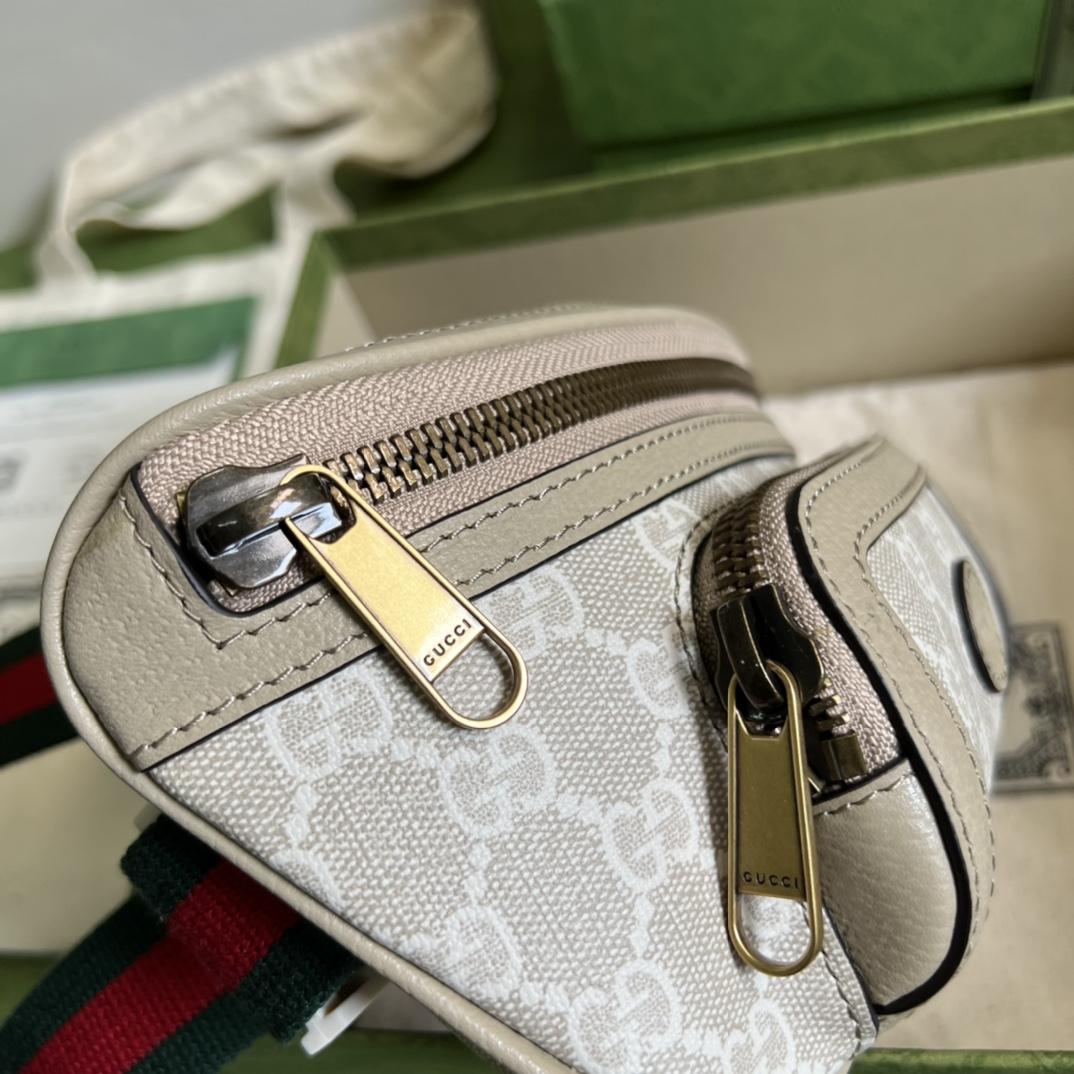Gucci Belt Bag With Interlocking G(23x 12x 2.5cm) - FashionPlug