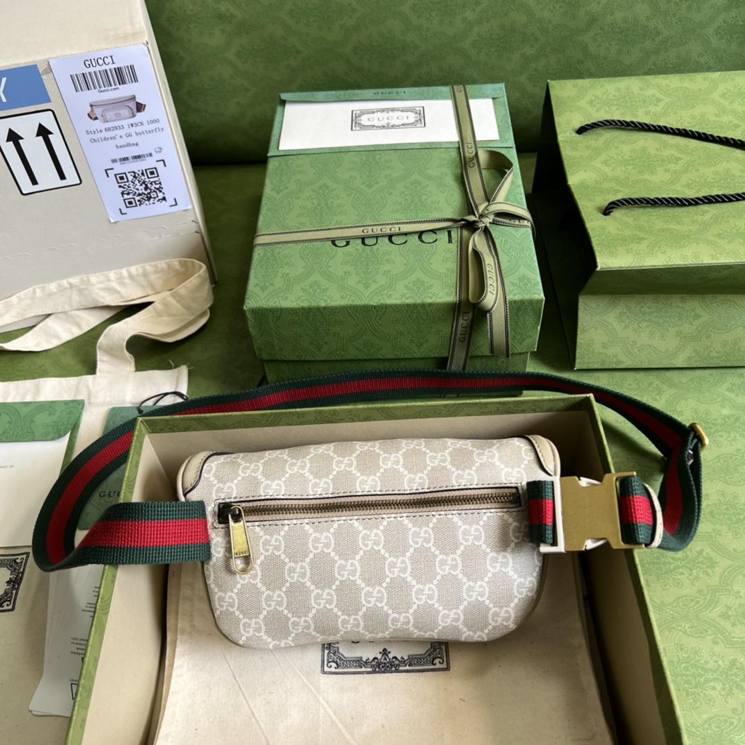 Gucci Belt Bag With Interlocking G(23x 12x 2.5cm) - FashionPlug