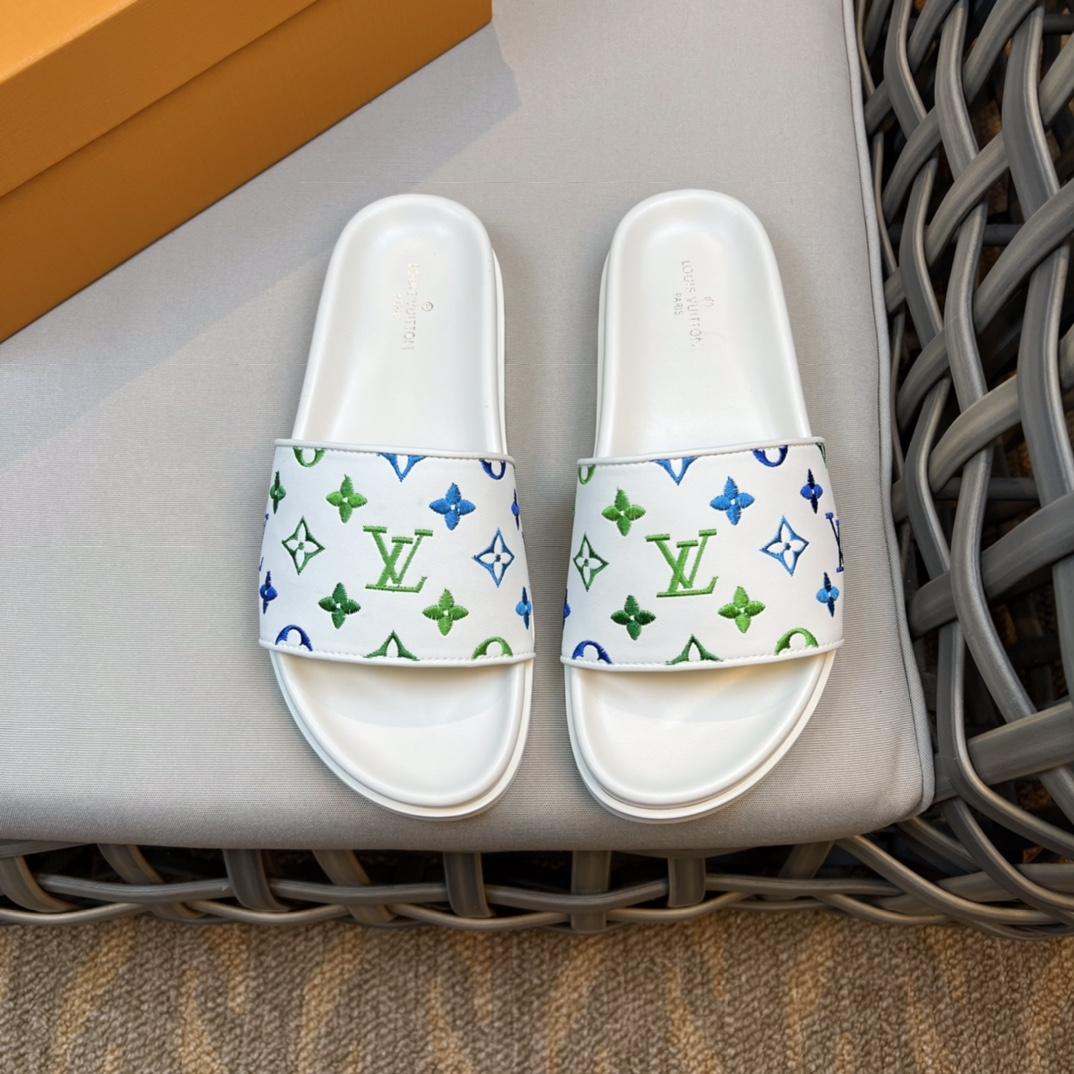 Louis Vuitton Monogram Sandals - FashionPlug