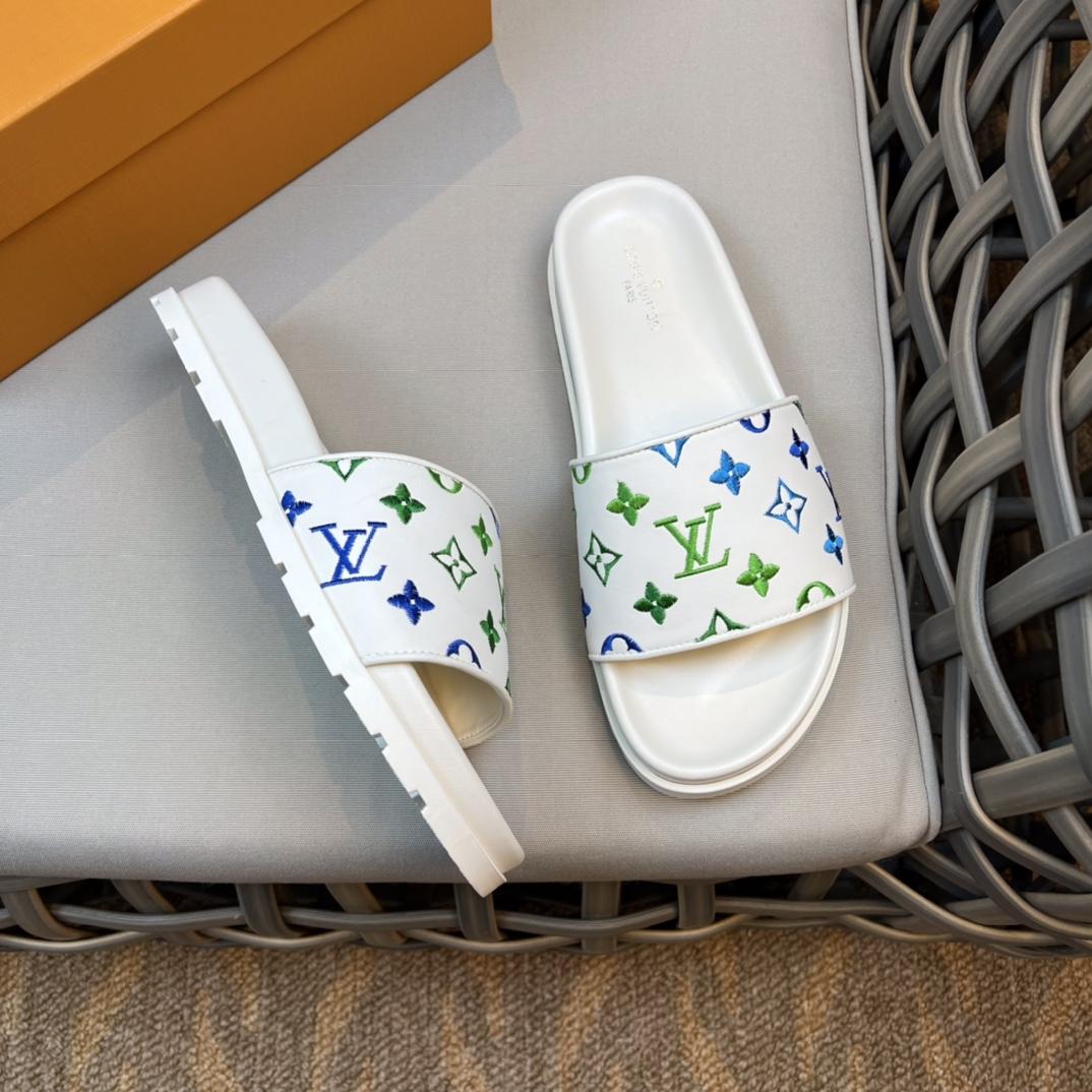 Louis Vuitton Monogram Sandals - FashionPlug