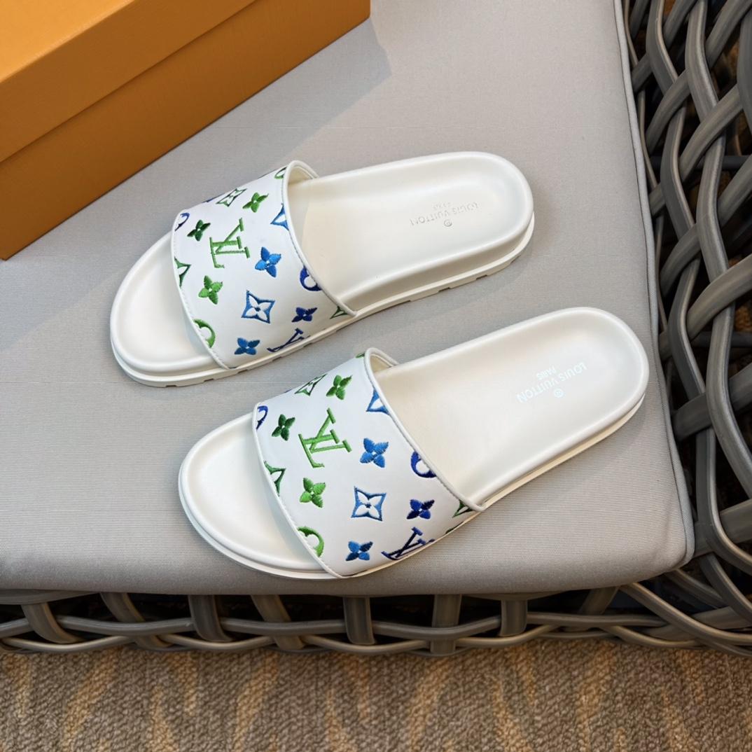 Louis Vuitton Monogram Sandals - FashionPlug