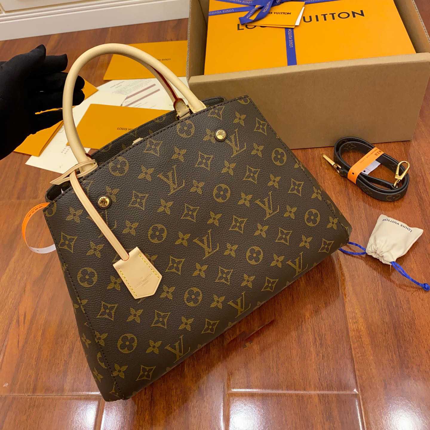 Louis Vuitton Montaigne MM    M41056 - FashionPlug