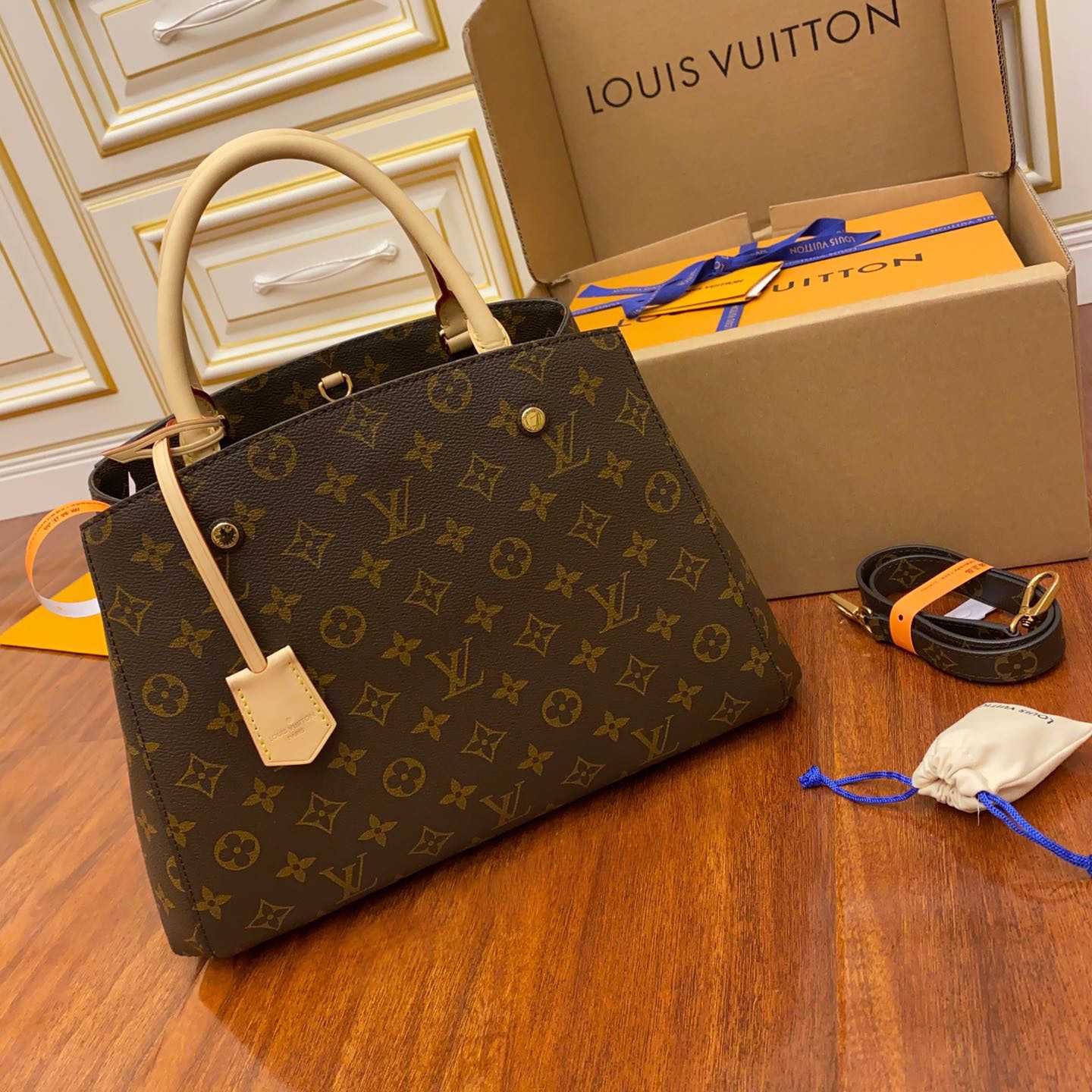 Louis Vuitton Montaigne MM    M41056 - FashionPlug