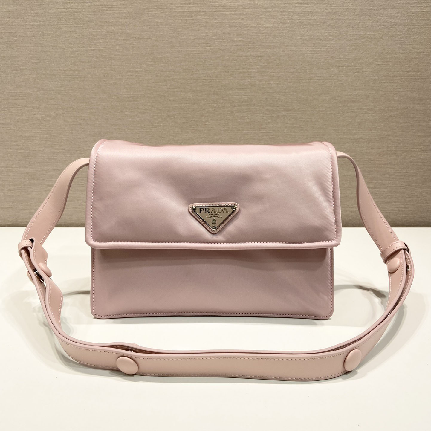 Prada Small Padded Re-Nylon Shoulder Bag - FashionPlug