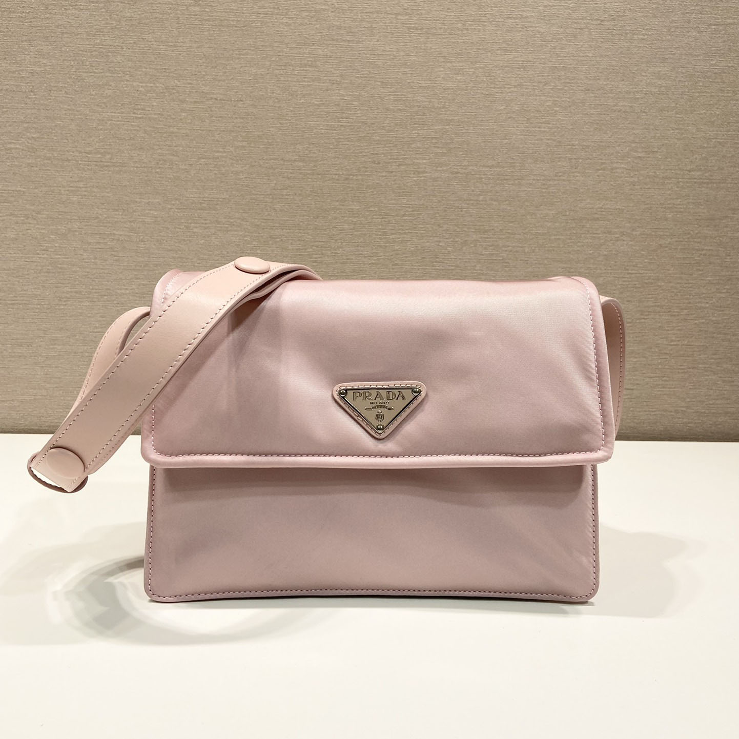Prada Small Padded Re-Nylon Shoulder Bag - FashionPlug